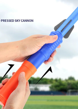 Foam Rocket Launcher Toy Set for Kids Outdoor Birthday Gifts – 3 Soft