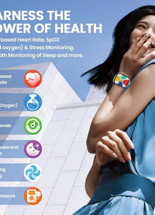 New Zeblaze Btalk Plus Voice Calling Smartwatch 2.03'' HD Color