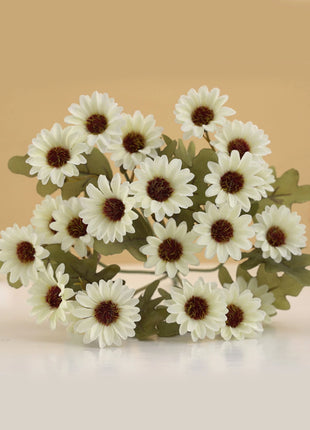 21 Heads Artificialflower Autumn Silk Daisy Bouquet Decor Vase Home