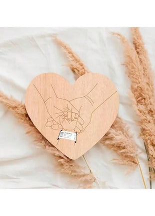 Newborn Hospital Engraved Keepsake Holder Personalized Baby Gift