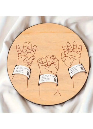 Newborn Hospital Engraved Keepsake Holder Personalized Baby Gift