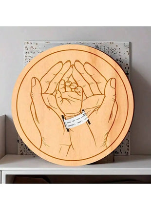 Newborn Hospital Engraved Keepsake Holder Personalized Baby Gift