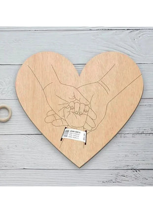 Newborn Hospital Engraved Keepsake Holder Personalized Baby Gift