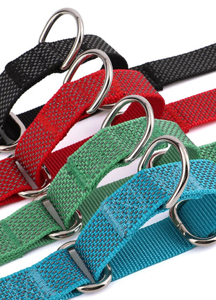 Custom Dog Martingale Collar Nylon Reflective Dog Collars With