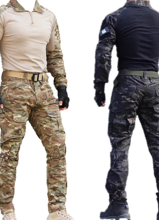 Tactical  Uniform Suits Milit Outdoor Camouflage Suit Hunting Shirts