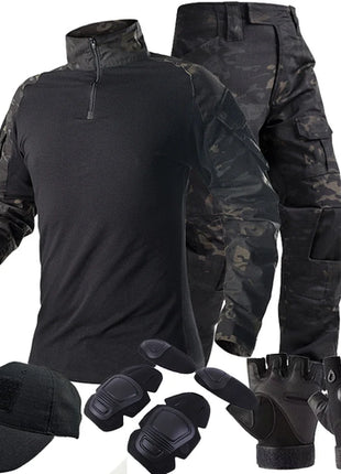 Tactical  Uniform Suits Milit Outdoor Camouflage Suit Hunting Shirts