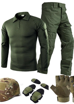 Tactical  Uniform Suits Milit Outdoor Camouflage Suit Hunting Shirts