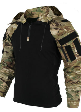US Army CP Camouflage Multicam Military Combat T Shirt Men Tactical