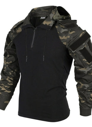 US Army CP Camouflage Multicam Military Combat T Shirt Men Tactical
