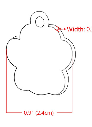 Personalized Dog Tags Engraved Cat Puppy Pet ID Name Collar Tag