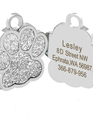 Personalized Dog Tags Engraved Cat Puppy Pet ID Name Collar Tag