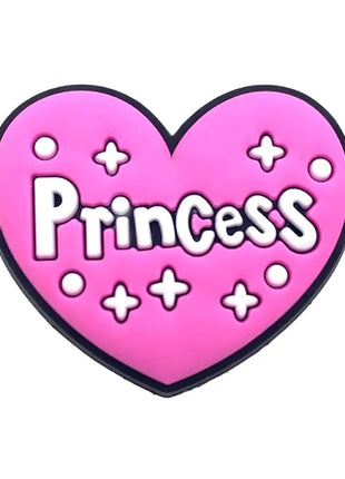 1Pcs PVC Pink Heart Shoe Charms Cute Animal Shoe Decorations Pins for