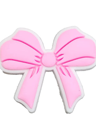 1Pcs PVC Pink Heart Shoe Charms Cute Animal Shoe Decorations Pins for