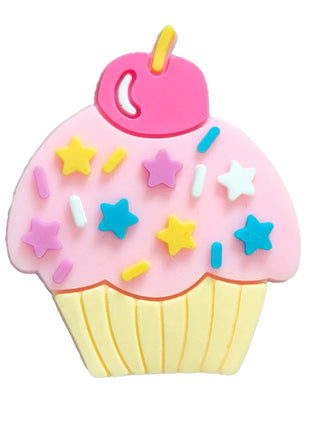 1Pcs PVC Pink Heart Shoe Charms Cute Animal Shoe Decorations Pins for