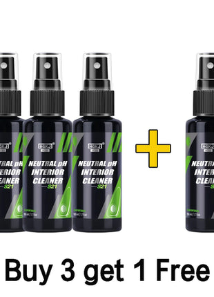 Car Interior Cleaner Agent Ceiling Cleaner Leather Flannel Woven