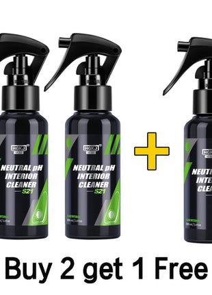 Car Interior Cleaner Agent Ceiling Cleaner Leather Flannel Woven