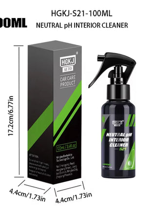 Car Interior Cleaner Agent Ceiling Cleaner Leather Flannel Woven