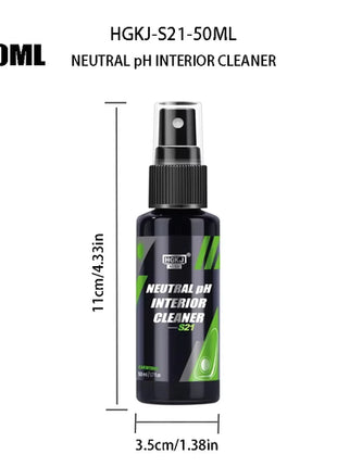 Car Interior Cleaner Agent Ceiling Cleaner Leather Flannel Woven