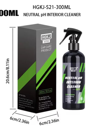 Car Interior Cleaner Agent Ceiling Cleaner Leather Flannel Woven