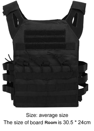 Tactical Vest Waterproof Outdoor Body Armor Lightweight JPC Molle