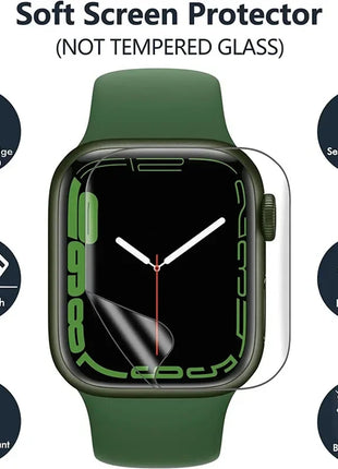 5PCS Hydrogel Film for Apple Watch 9 5 6 SE 3 2 1 40MM 44MM 42MM 38MM