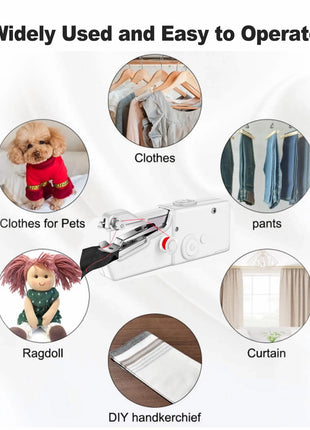 Mini Handheld Sewing Machine, Quick Sewing Portable Sewing Machine,