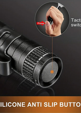UV Flashlight 395nm Ultraviolet Torch With Pen Clip Portable AAA
