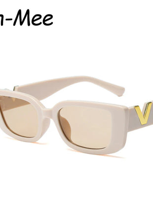 Fashion Rectangle Sunglasses Women Luxury Brand Vintage Small Frame