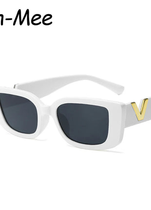 Fashion Rectangle Sunglasses Women Luxury Brand Vintage Small Frame