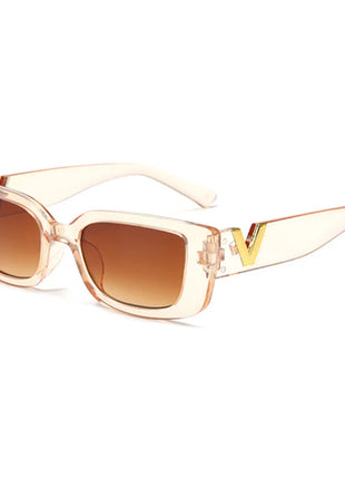 Fashion Rectangle Sunglasses Women Luxury Brand Vintage Small Frame