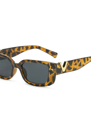 Fashion Rectangle Sunglasses Women Luxury Brand Vintage Small Frame