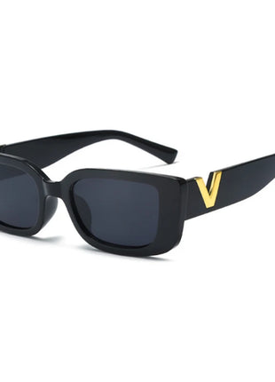 Fashion Rectangle Sunglasses Women Luxury Brand Vintage Small Frame