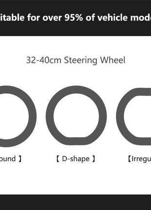 Car Silicone Steering Wheel Cover Summer Universal Elastic Glove Cover