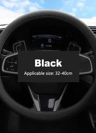 Car Silicone Steering Wheel Cover Summer Universal Elastic Glove Cover