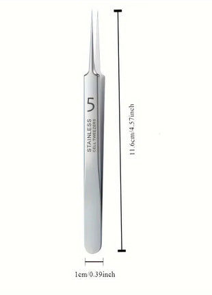 1 Pack Extra Fine No. 5 Cellular Acne Blackhead Tweezers - Facial