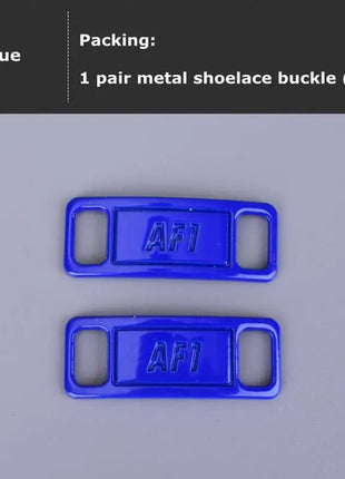 1Pair AF1 Diamond Shoe Charms Fashion Laces Buckle Quality Metal