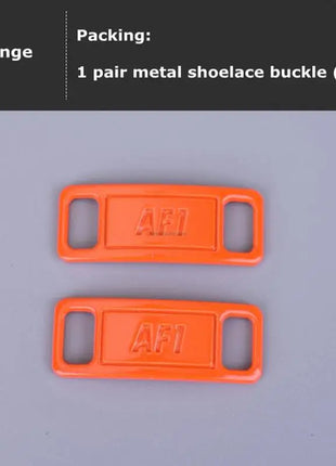 1Pair AF1 Diamond Shoe Charms Fashion Laces Buckle Quality Metal