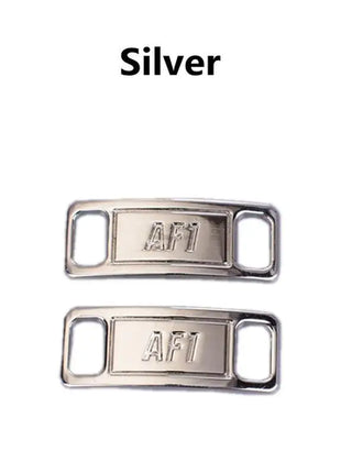 1Pair AF1 Diamond Shoe Charms Fashion Laces Buckle Quality Metal