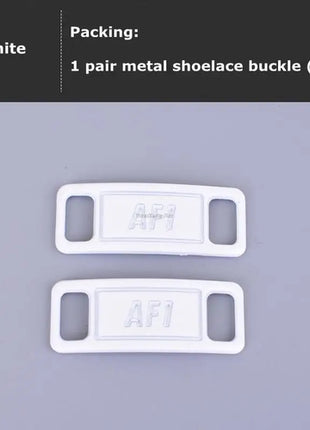 1Pair AF1 Diamond Shoe Charms Fashion Laces Buckle Quality Metal