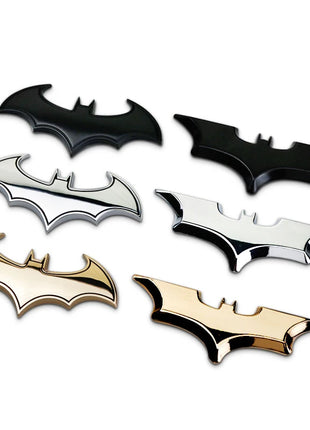 1PC 3D Bat Shape Car Stickers Auto Moto Decoration Sticker Decal