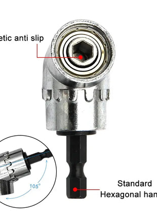 Bending Screwdriver Joint Black Hexagonal Handle Conversion Connect
