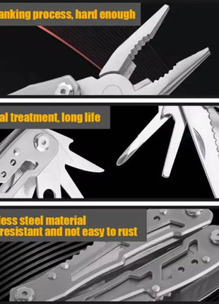 Folding Multi-tool Pocket Knife Pliers Mini Portable Fold Outdoor