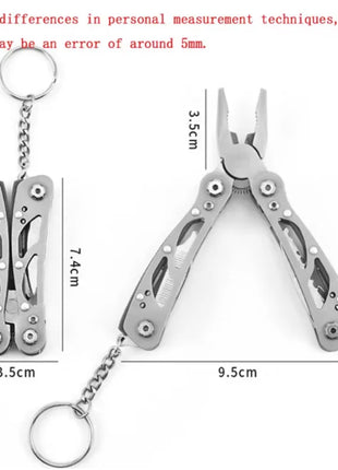 Folding Multi-tool Pocket Knife Pliers Mini Portable Fold Outdoor