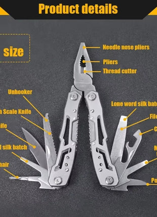 Stainless Steel Multi-tool Pliers Outdoor Combination Knife Pliers