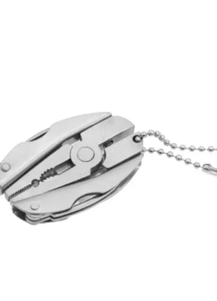 Portable Stainless Steel Multi-Tool Pliers Knife Keychain Screwdriver
