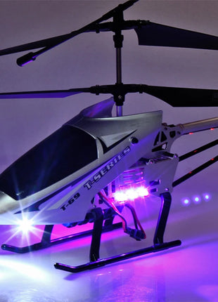 Rc Helicopter With Remote Control Extra Durable Big Plane Toy For Kids
