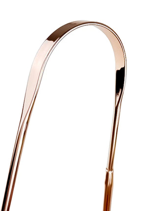 Stainless Steel Tongue Scraper Cleaner Fresh Breath Cleaning Coated