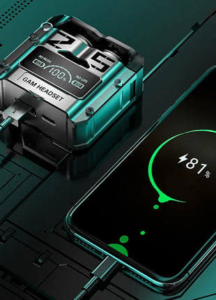 M25 TWS Wireless Headphones Earphones Bluetooth Touch Control Noise