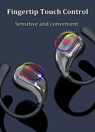 Bluetooth 5.4 Ear Hook Headphones TWS Wireless Earphones HiFi Stereo