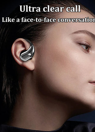 Bluetooth 5.4 Ear Hook Headphones TWS Wireless Earphones HiFi Stereo